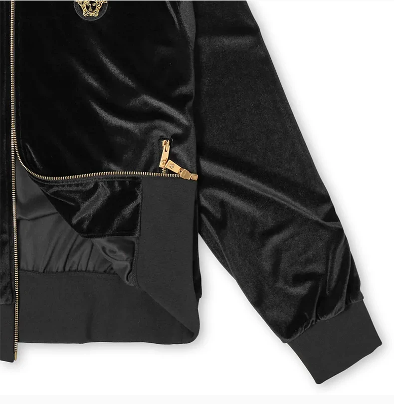 商品Versace|VERSACE 范思哲 男士黑色外套 A87478-A234467-A1008,价格¥5111,第8张图片详细描述