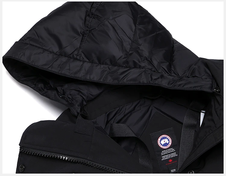 商品Canada Goose|Canada Goose 加拿大鹅 女士鸭绒黑色短款羽绒服 5805L-BLACK,价格¥5337,第20张图片详细描述