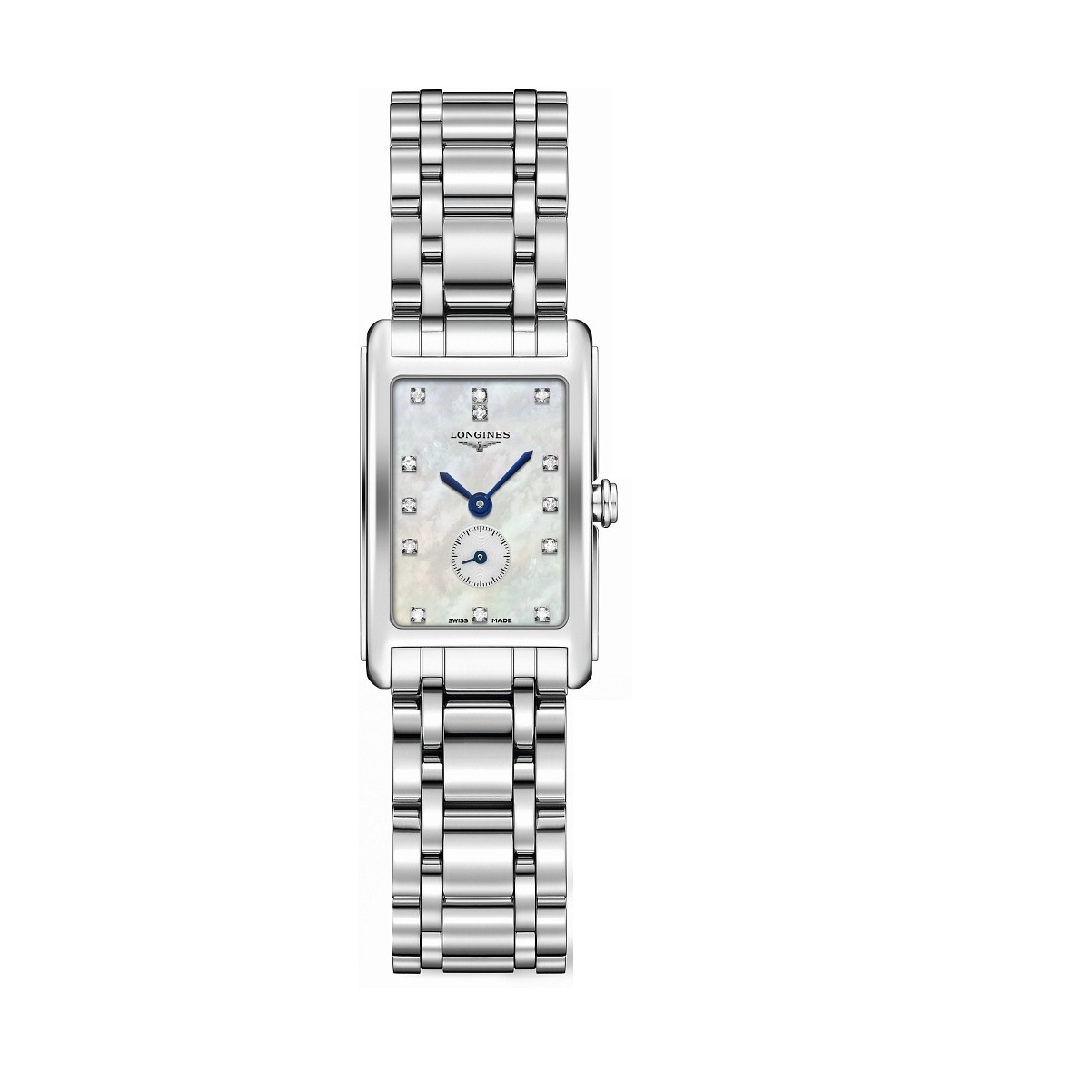 商品Longines|现货 LONGINES浪琴黛绰维纳石英手表女士腕表方形表盘L5.255.4.87.6,价格¥9595,第2张图片详细描述