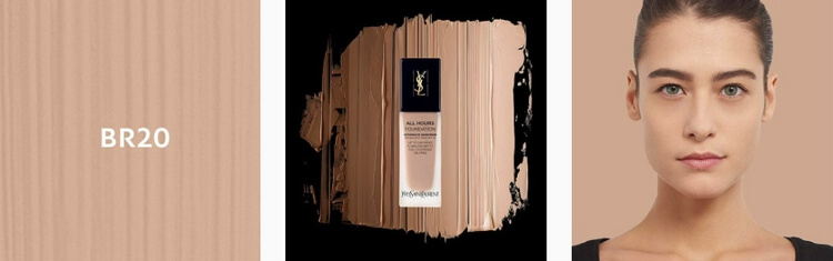 商品Yves Saint Laurent|持久完美无瑕哑光粉底液,价格¥402,第17张图片详细描述
