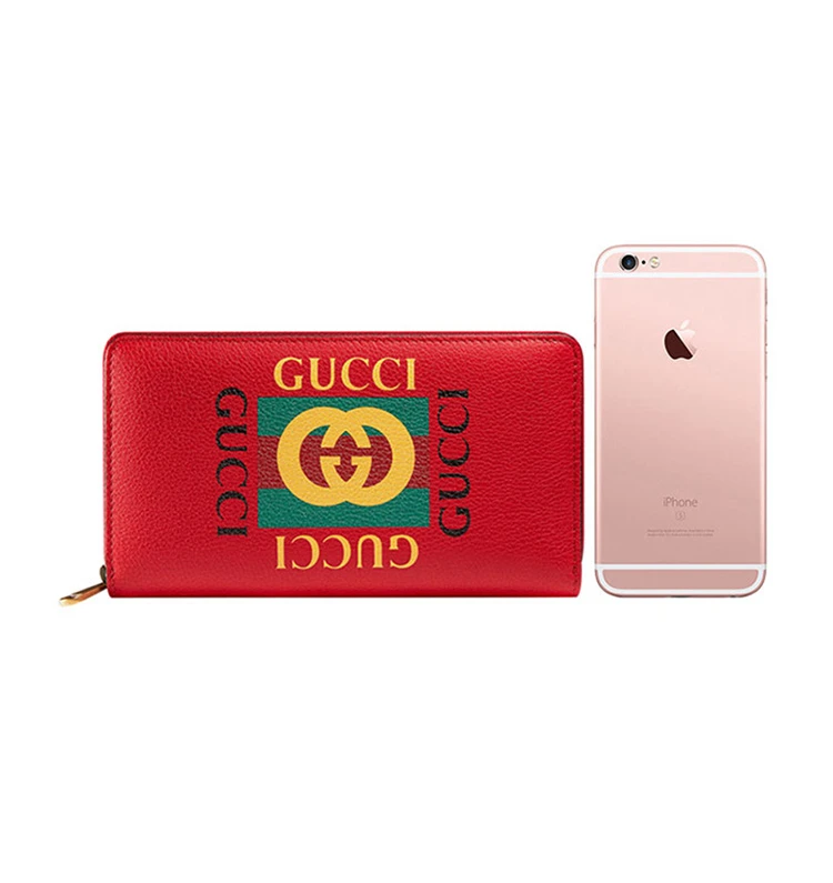 商品[国内直发] Gucci|GUCCI 红色男士长款钱夹 496317-0GDAT-6461,价格¥7752,第6张图片详细描述