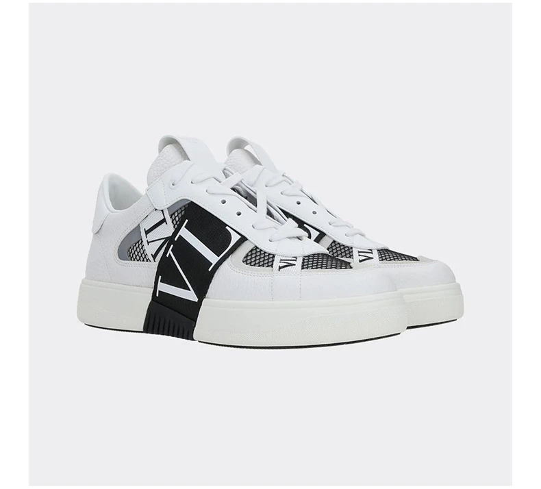 商品Valentino|VALENTINO 男士白色运动鞋 1Y2S0C58-SWF-Q1X,价格¥3649,第5张图片详细描述