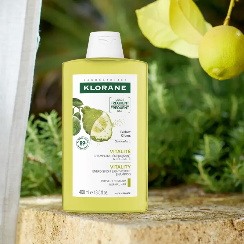 商品KLORANE|Klorane康如香橼果洗发水400ml 去屑蓬松控油,价格¥170,第3张图片详细描述
