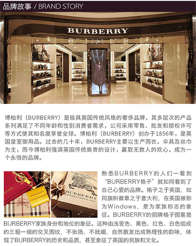 商品[国内直发] Burberry|Burberry 博柏利 女包黑色手提包 3939069,价格¥5936,第8张图片详细描述