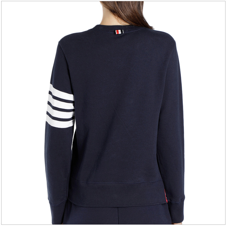 商品Thom Browne|Thom Browne 女士深蓝色圆领卫衣 FJT002A-00535-415,价格¥3199,第9张图片详细描述