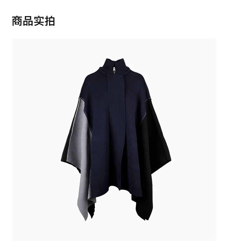 商品Chloé|CHLOE' 女蓝色女士大衣 C18AMM02-790-4ZE,价格¥4680,第4张图片详细描述