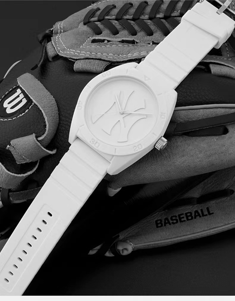 商品[国内直发] MLB|MLB美职棒手表时尚情侣手表潮流学生女表石英男表D5003,价格¥244,第3张图片详细描述