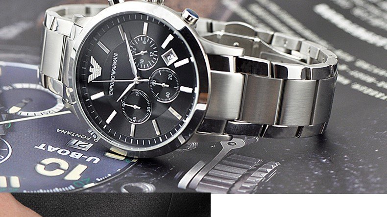 商品Emporio Armani|阿玛尼ARMANI-RENATO系列 AR2434 时尚男表,价格¥2946,第18张图片详细描述