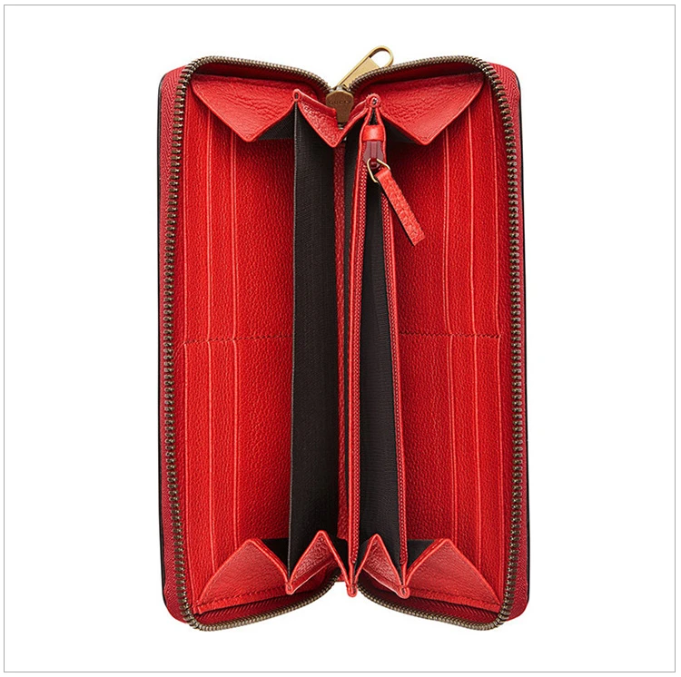 商品[国内直发] Gucci|GUCCI 红色男士长款钱夹 496317-0GDAT-6461,价格¥7752,第14张图片详细描述