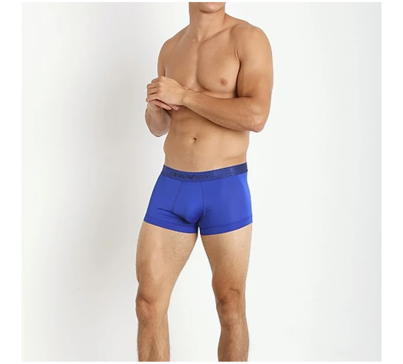 商品[国内直发] Emporio Armani|EMPORIO ARMANI 蓝色男士内裤 111389-4A547-00033,价格¥426,第5张图片详细描述