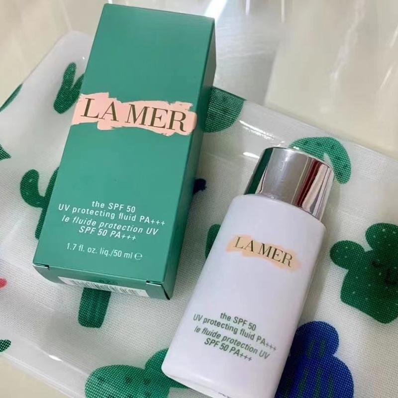 商品La Mer|海蓝之谜防晒隔离乳50ml防晒抗老SPF50水乳质地轻盈无比【香港直邮】,价格¥495,第1张图片详细描述