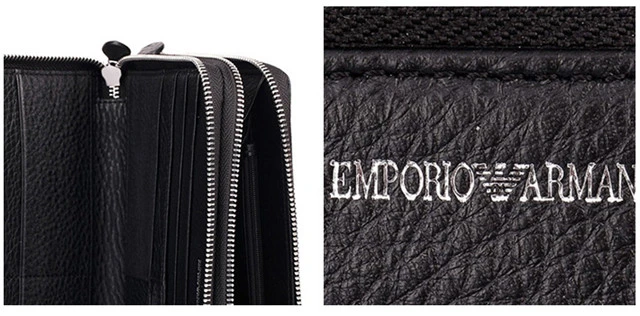 商品[国内直发] Emporio Armani|EMPORIO ARMANI 黑色男士手拿包 Y4R015-YH185-80001,价格¥1884,第6张图片详细描述