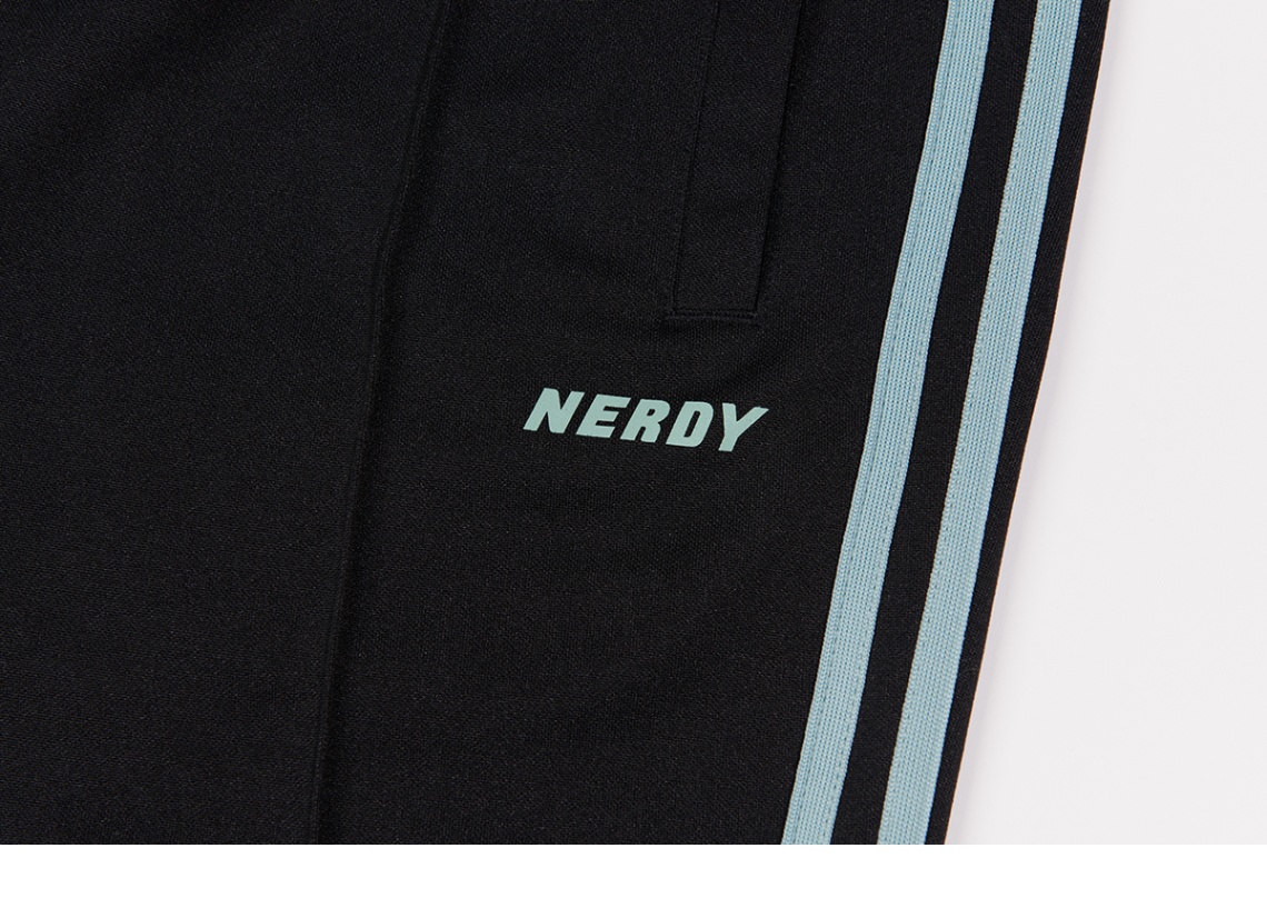 商品NERDY|【享贝家】NERDY运动套装NY Track Set宽松运动服套休闲套装 黑色（预售款，10天发货）PNEF21KAB0101,价格¥515,第4张图片详细描述