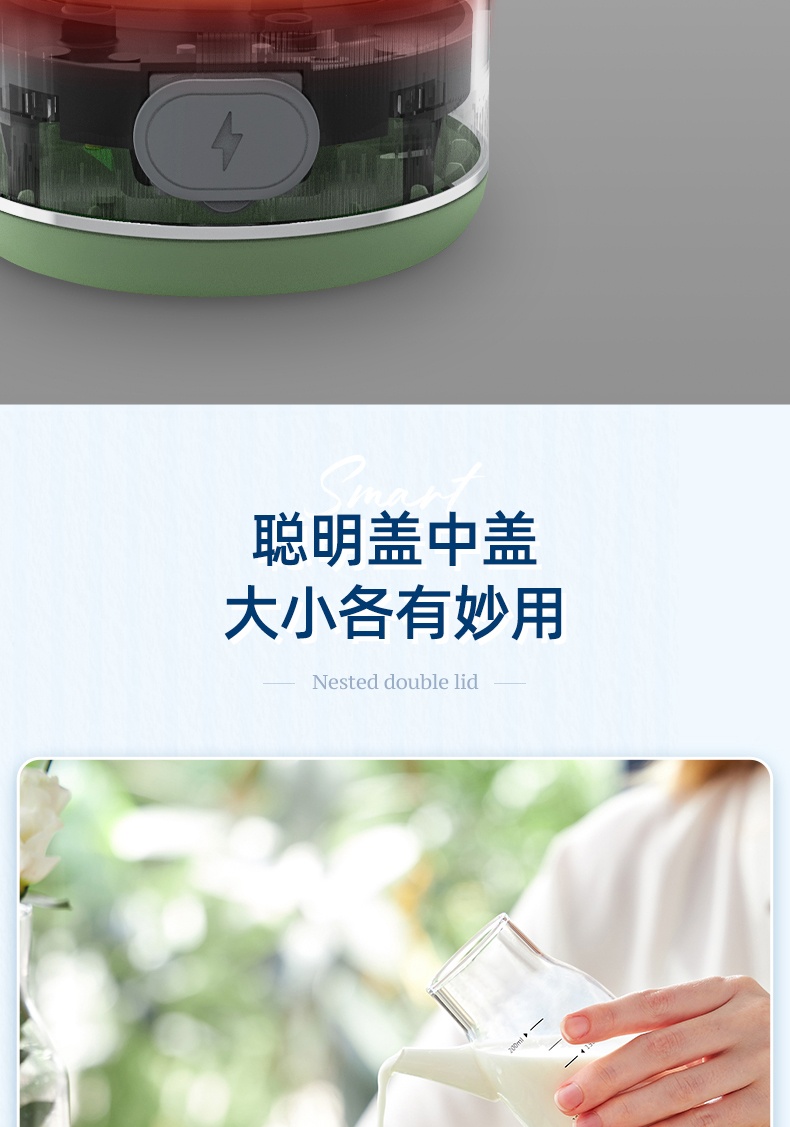 商品[国内直发] Morphy Richards|便携养生壶家用多功能煮茶器MR6086mini小型600ML办公室花茶,价格¥283,第29张图片详细描述
