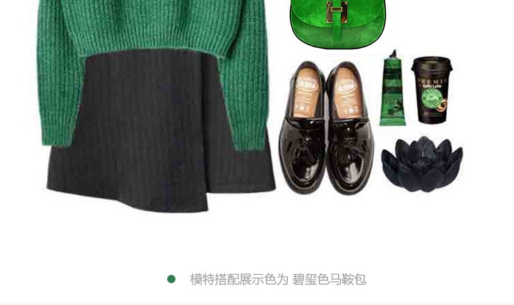 商品Pratesi|【国内直发】意大利珠宝级手工皮具Pratesi 2022新款牛皮青春洋溢斜挎单肩包马鞍包,价格¥3015,第17张图片详细描述