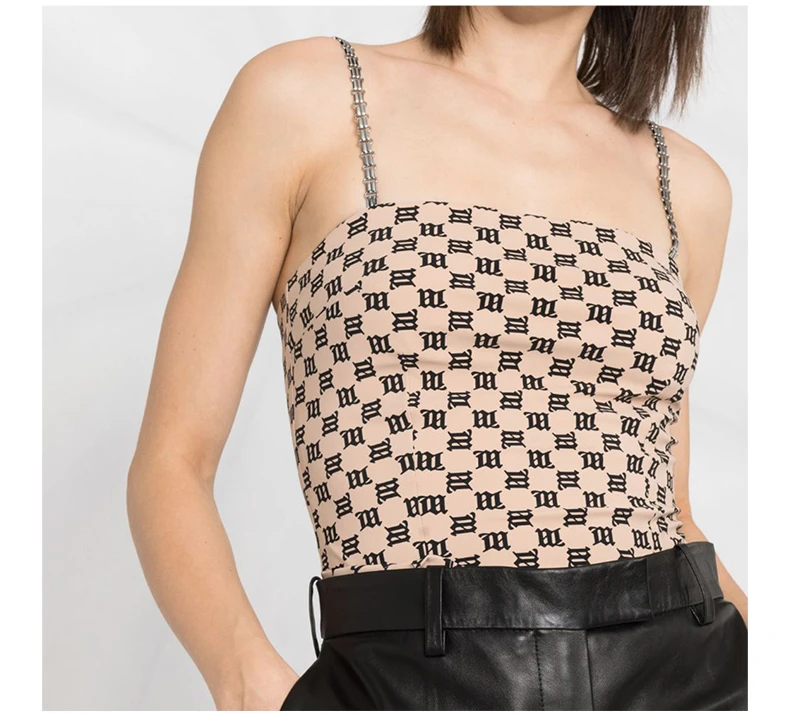 商品[国内直发] Misbhv|MISBHV 米黄色女士吊带 4020W016,价格¥1231,第8张图片详细描述