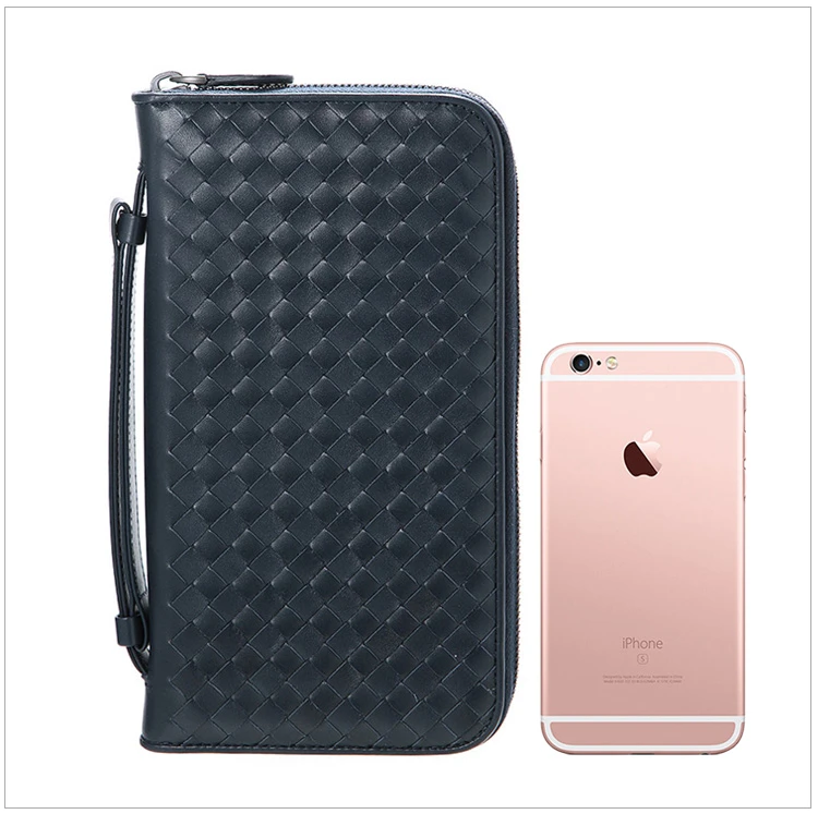 商品[国内直发] Bottega Veneta|BOTTEGA VENETA 深蓝色男士手拿包 169730-V4651-4013,价格¥6205,第3张图片详细描述