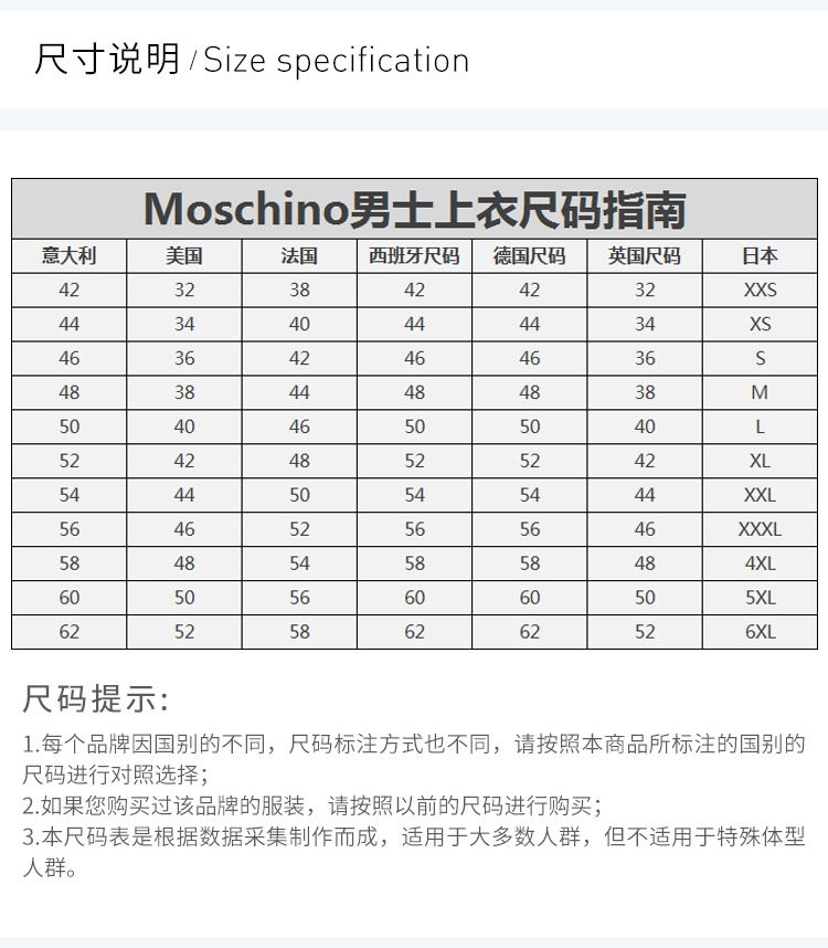 商品Moschino|Moschino 莫斯奇诺 男士红黑色棉质衬衫 R70W650-25330-2,价格¥1047,第7张图片详细描述