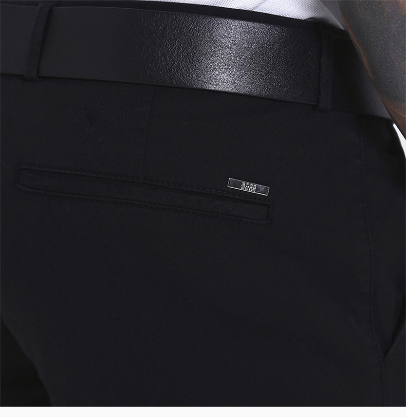 商品Hugo Boss|HUGO BOSS 男士拼色棉休闲裤 RICE3-D-50325936-001,价格¥898,第9张图片详细描述