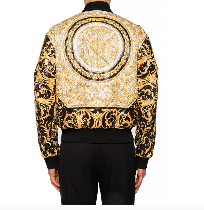 商品[国内直发] Versace|VERSACE 范思哲 男士金色夹克 A85206-A232629-A4008,价格¥11086,第6张图片详细描述