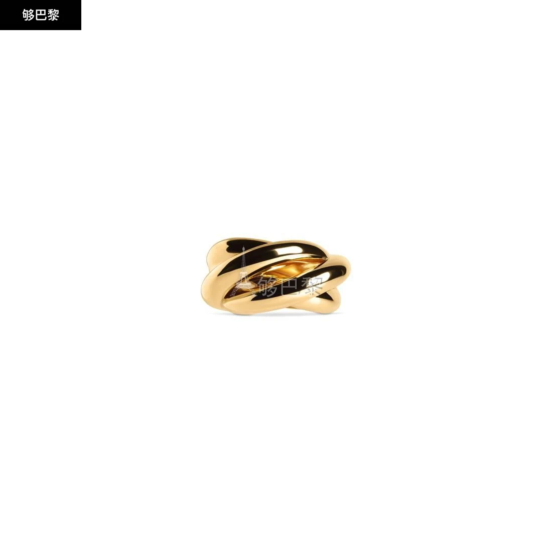 商品Balenciaga|【预售】 巴黎世家 24秋冬 女士 戒指 SATURNE戒指 770127TZ99G0027,价格¥6251,第5张图片详细描述