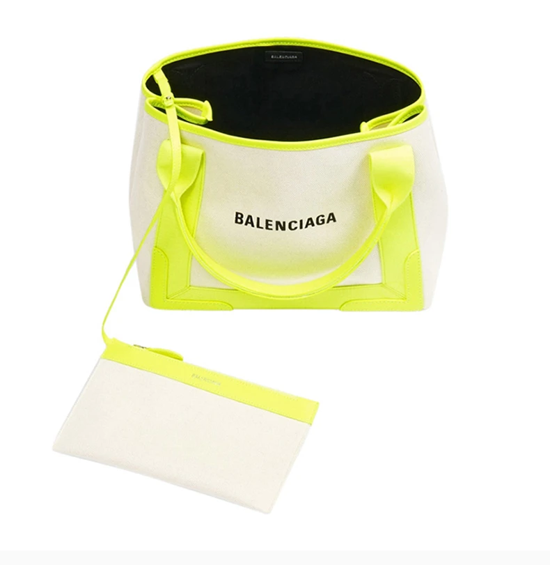 商品[国内直发] Balenciaga|BALENCIAGA 女士黄色手提包339933-K9HAN-1072,价格¥6292,第7张图片详细描述