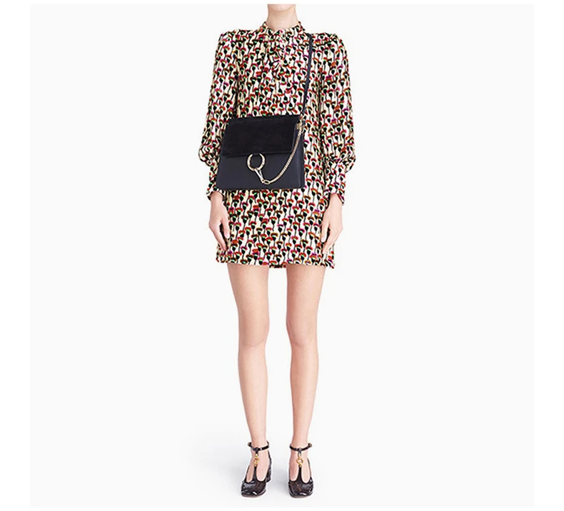 商品[国内直发] Chloé|Chloe' 蔻依 黑色女士挎包 C17SS231-H2O-001,价格¥8528,第7张图片详细描述