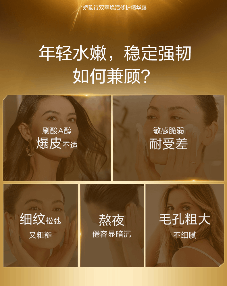 商品Clarins|娇韵诗双萃精华30ml/50ml/75ml/100ml抗初老淡纹修护紧致毛孔精华液,价格¥770,第2张图片详细描述