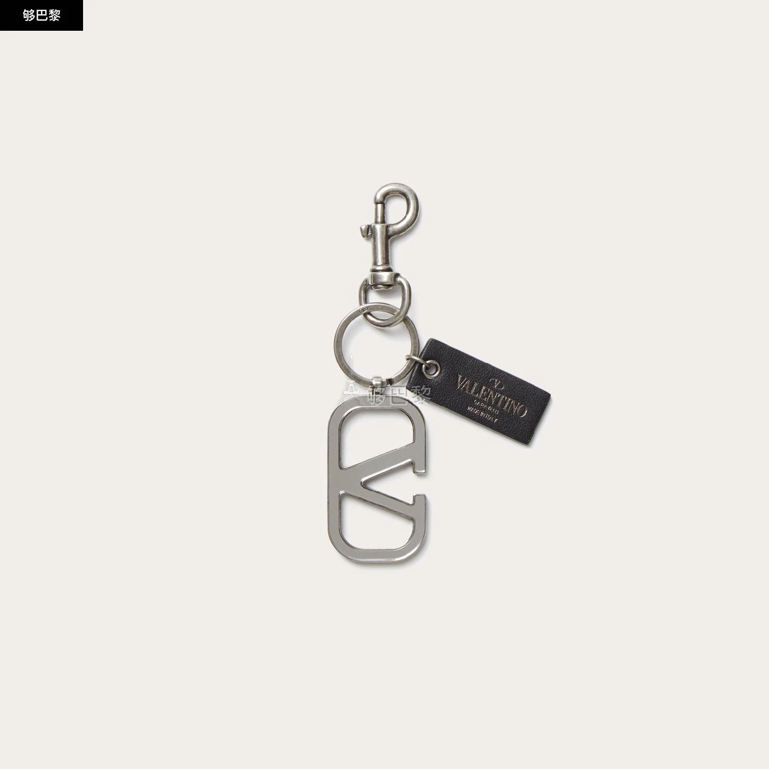 商品Valentino|包邮包税【预售7天发货】 VALENTINO华伦天奴 24春夏 男士 钥匙扣 PORTE-CLÉS VLOGO SIGNATURE XY2P0R81KVI_S13,价格¥2028,第4张图片详细描述