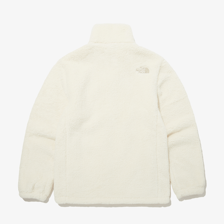 商品The North Face|【Brilliant|北面特惠】北面舒适 Alpha 抓绒拉链 COMFY ALPHA FLEECE ZIP UP CREAM NJ4FP57K,价格¥877,第3张图片详细描述