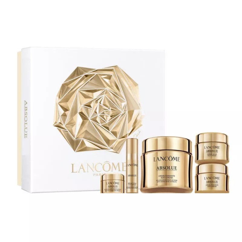 商品Lancôme|兰蔻2022菁纯限量护肤5件套 轻盈面霜60ml+轻盈面霜15ml+滋润面霜15ml+眼霜5ml+眼精华5ml,价格¥1475,第6张图片详细描述