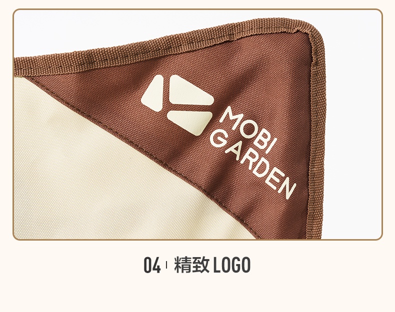 商品[国内直发] MobiGarden|Line Friends联名 活力布朗熊 便携折叠凳摆摊便携椅子YM,价格¥133,第27张图片详细描述