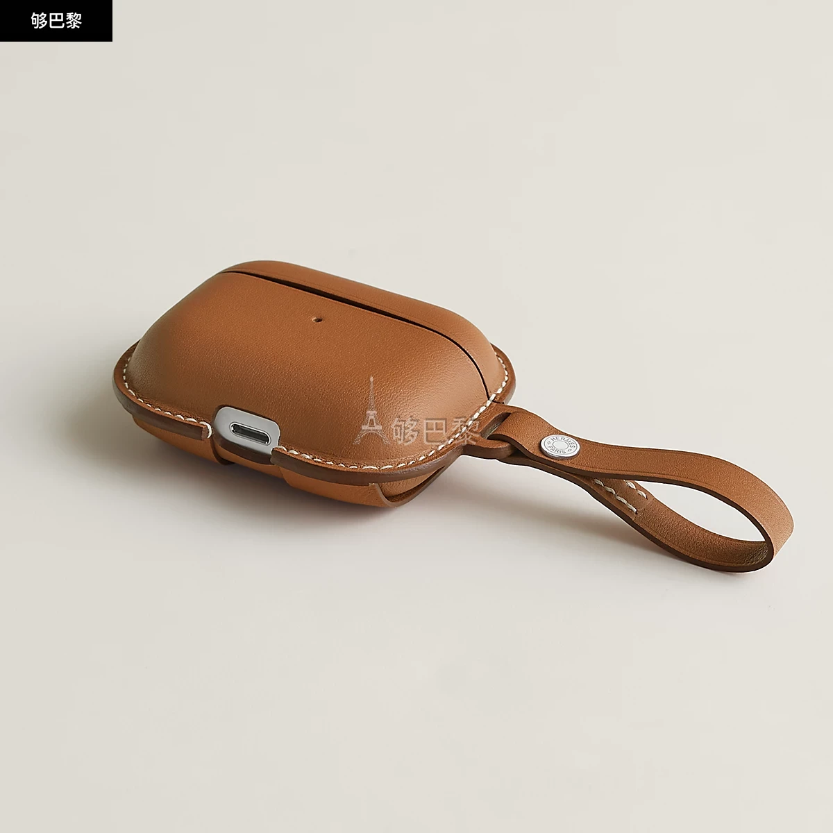 商品Hermes|【预售】 爱马仕 25春夏 女士 耳机包 Étui pour AirPods Pro 2 H0009721A37 ,价格¥8979,第6张图片详细描述