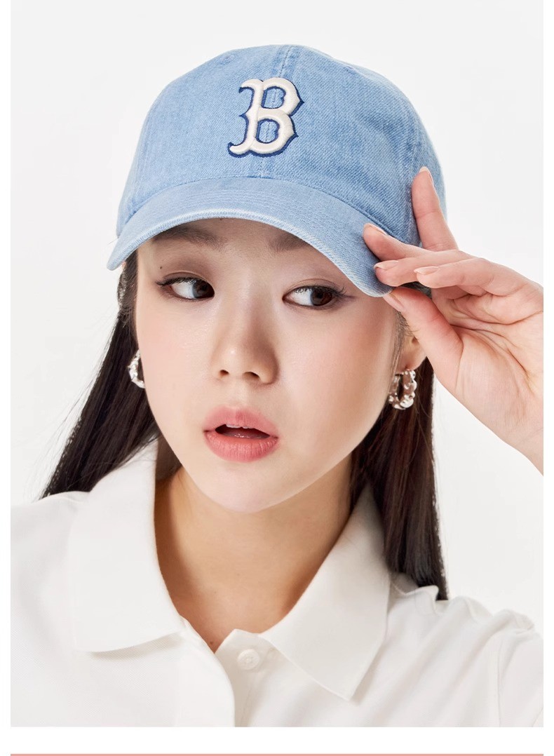 商品MLB|MLB官方男女情侣复古丹宁棒球帽软顶遮阳时尚潮秋冬CPD01,价格¥334,第9张图片详细描述