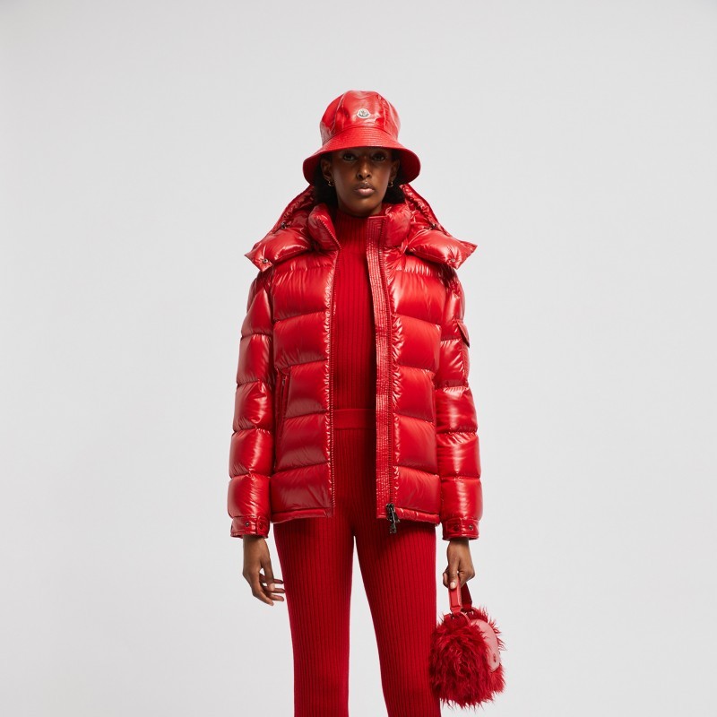 商品Moncler|蒙口 MAIRE系列女士灰白色短款羽绒服 J20931A0014268950032（三色可选）,价格¥11766,第8张图片详细描述