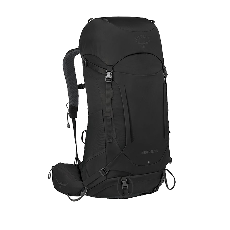 商品Osprey|小鹰KESTREL系列空景背负户外登山徒步双肩包38L KESTREL-38-NOIR（三色可选）,价格¥2515,第17张图片详细描述