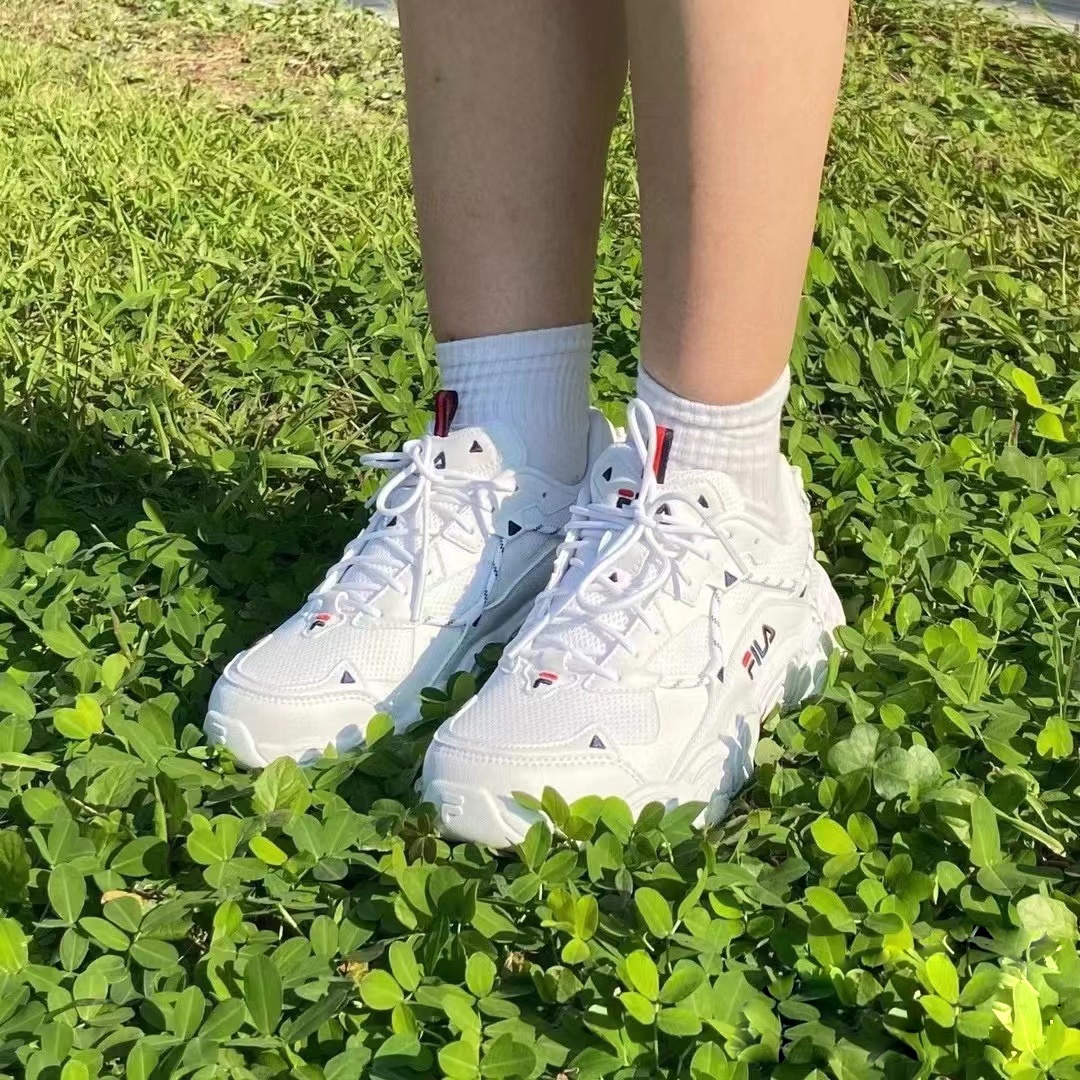 商品Fila|【享贝家】斐乐FILA 新款猫爪 白色 1JM01248D100,价格¥313,第6张图片详细描述