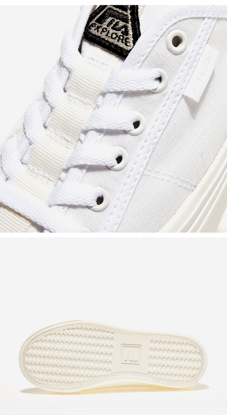 商品Fila|【Brilliant|包邮包税】斐乐 FILA SCANLINE EXP  运动鞋 帆布鞋  1XM01936E 100,价格¥234,第3张图片详细描述