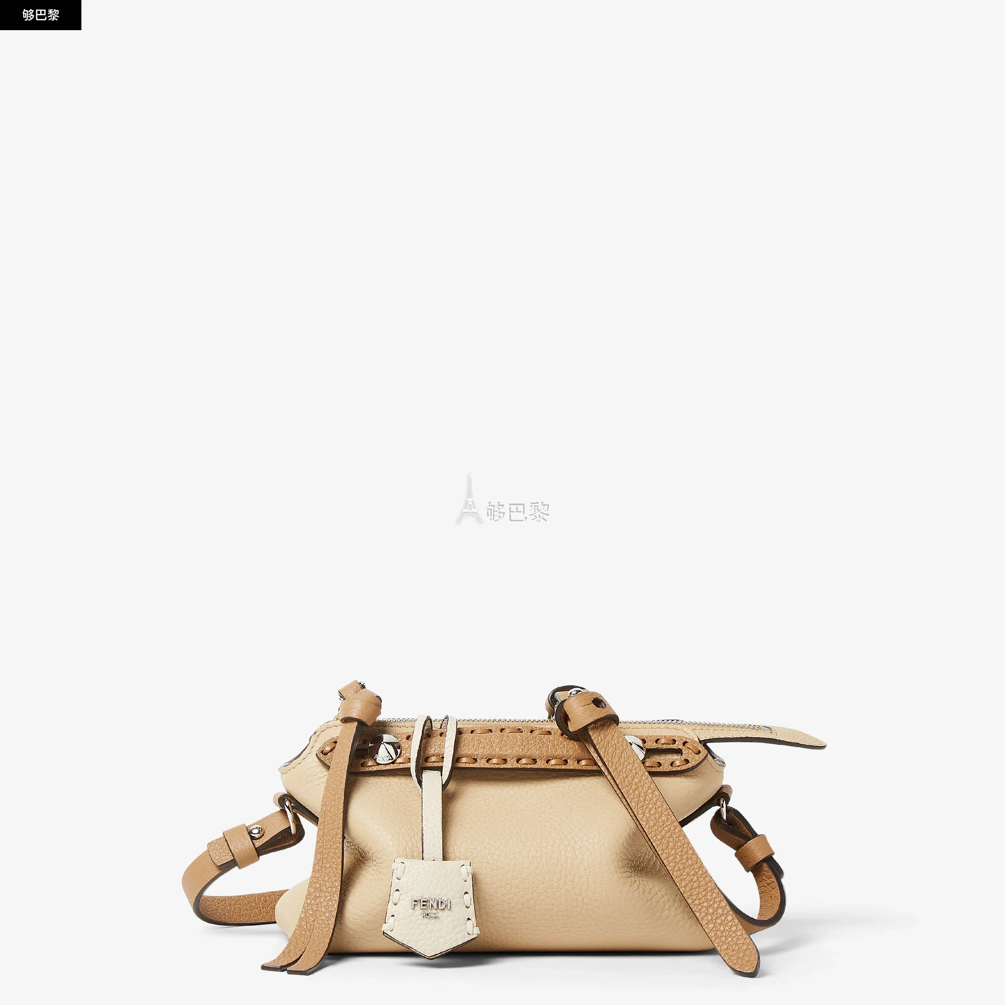 商品Fendi|【预售】 芬迪 25春夏 女士 单肩包 By The Way Selleria迷你手袋 8BS098AV1JF1SY4 ,价格¥14464,第6张图片详细�描述