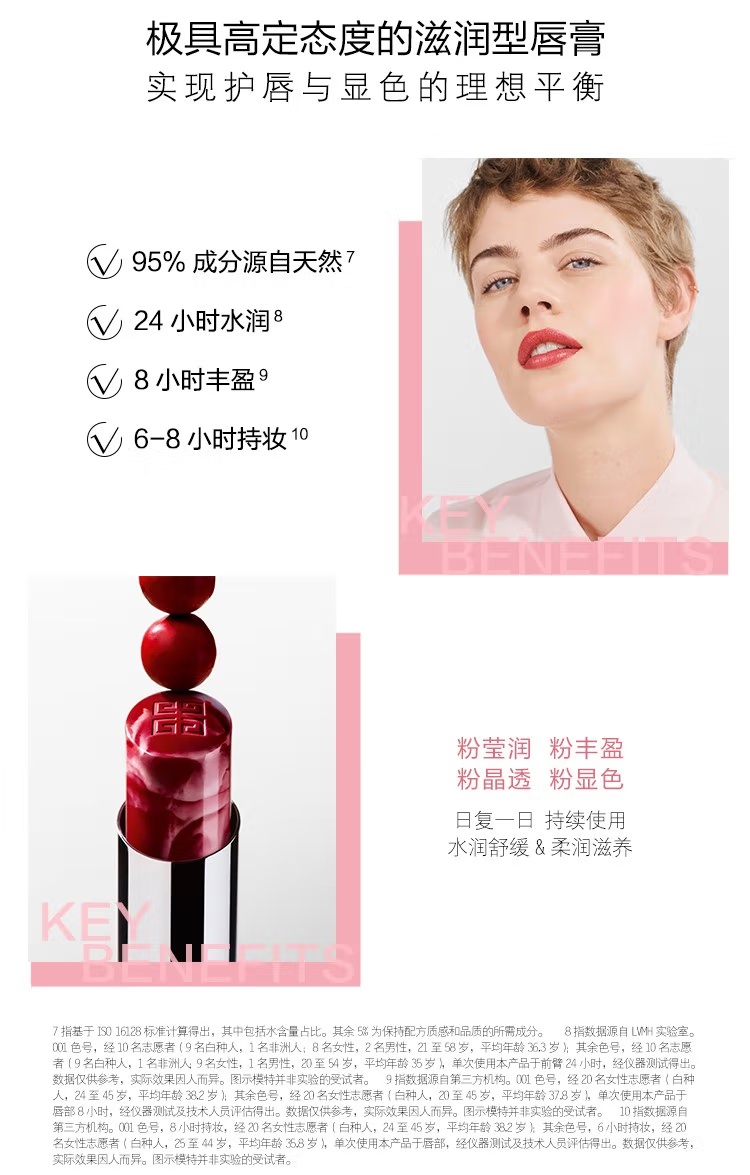 商品Givenchy|GIVENCHY/纪梵希 小粉皮 303,价格¥236,第5张图片详细描述