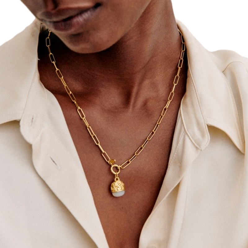 商品SEZANE|Sezane 23新款 CHARMS IRMA女士金色珍珠母贝吊饰,价格¥569,第2张图片详细描述