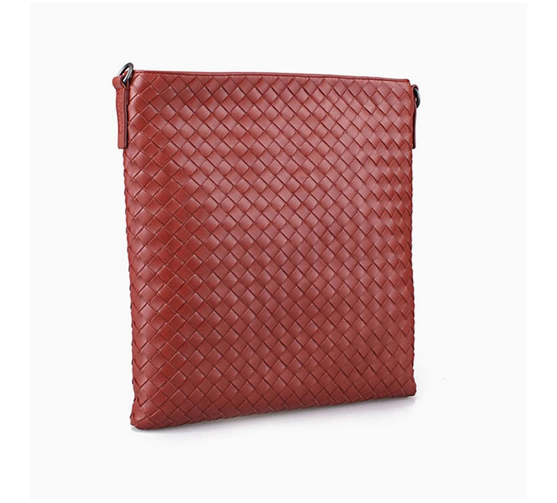 商品[国内直发] Bottega Veneta|BOTTEGA VENETA 女士红色编织斜跨单肩包 276357-V465C-6380,价格¥6356,第5张图片详细描述