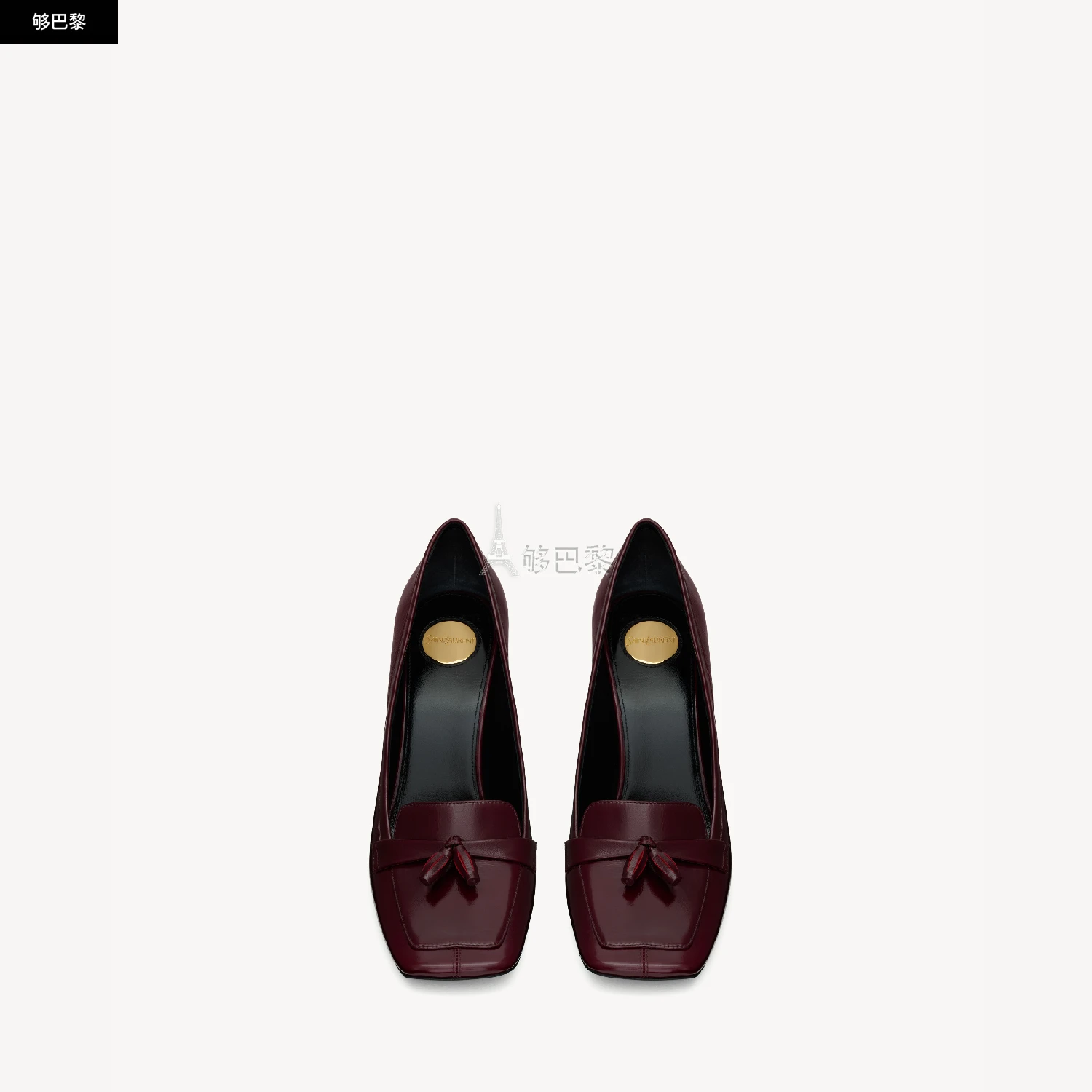 商品Yves Saint Laurent|【预售】 YSL圣罗兰 25春夏 女士 高跟鞋 CHLOÉ光滑皮革高跟鞋 841175AAEHF6629 ,价格¥10348,第4张图片详细描述