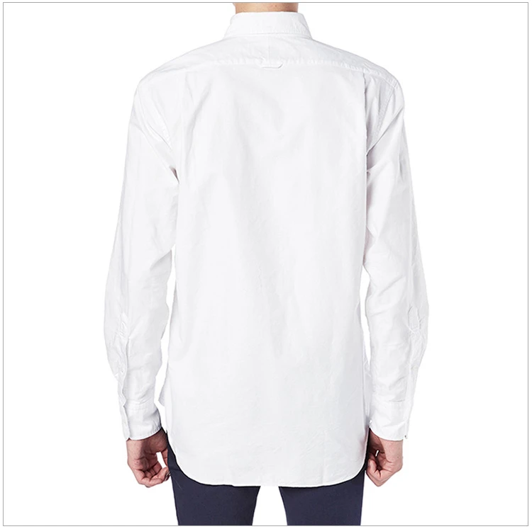 商品Thom Browne|THOM BROWNE 白色男士衬衫 MWL010E-00139-100,价格¥2367,第6张图片详细描述
