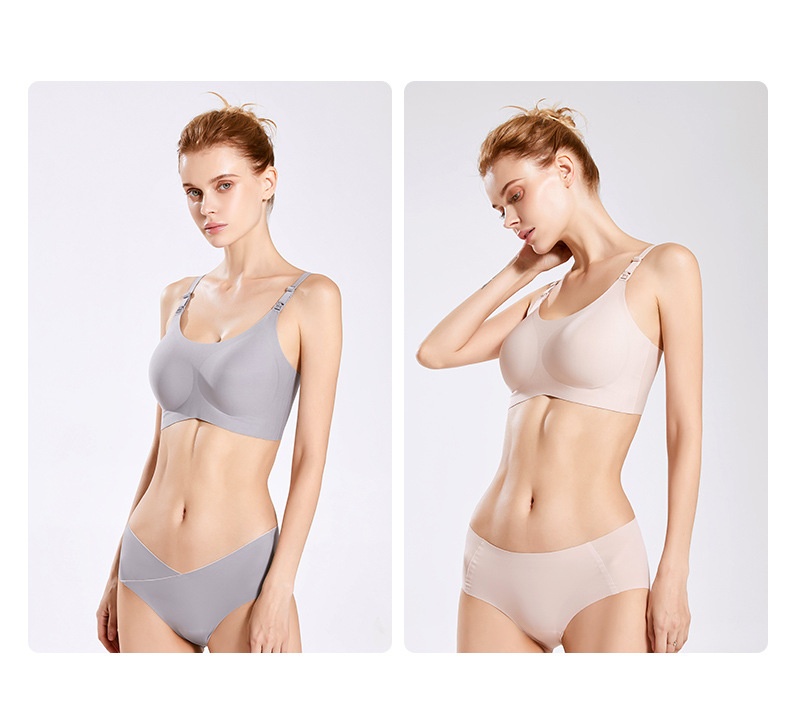 商品[国内直发] GLENVINTEN|格岚云顿英国品牌孕妇文胸春夏薄防下垂孕妇内衣大码一片式前开扣哺乳文胸哺乳内衣,价格¥135,第17张图片详细描述