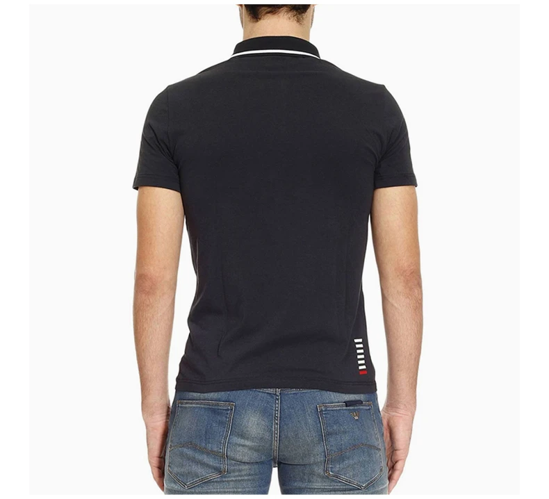 商品Emporio Armani|EMPORIO ARMANI 海军蓝色男士POLO衫 3YPF51-PJ03Z-1578,价格¥483,第6张图片详细描述