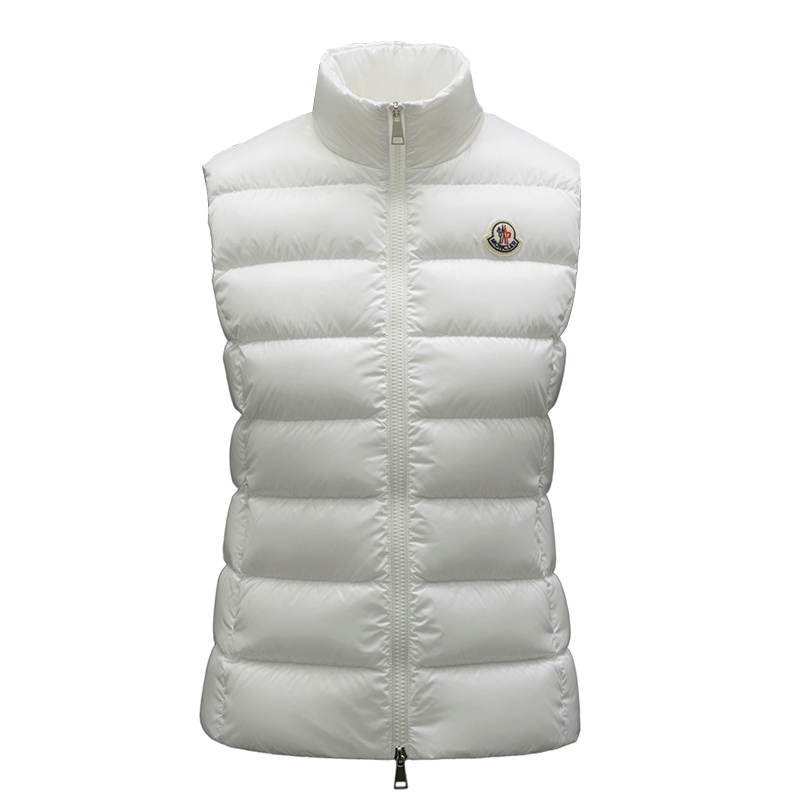 商品Moncler|Moncler/蒙克莱 22年秋冬新款 Ghany系列 白色无袖羽绒服马甲H20931A5250068950032,价格¥5867,第2张图片详细描述