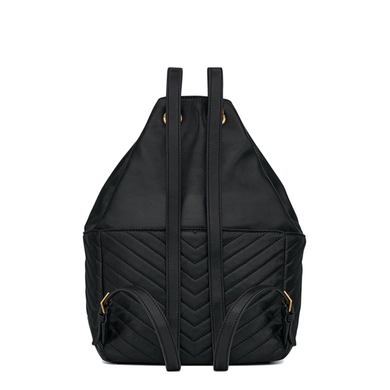 商品Yves Saint Laurent|SAINT LAURENT PARIS/圣罗兰 YSL JOE系列 女士黑色羊皮革双肩包,价格¥16760,第5张图片详细描述