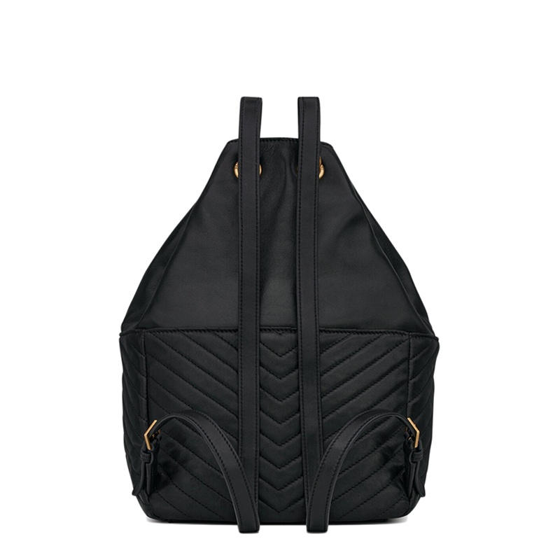 商品Yves Saint Laurent|SAINT LAURENT PARIS/圣罗兰 YSL JOE系列 女士黑色羊皮革双肩包,价格¥16697,第5张图片详细描述