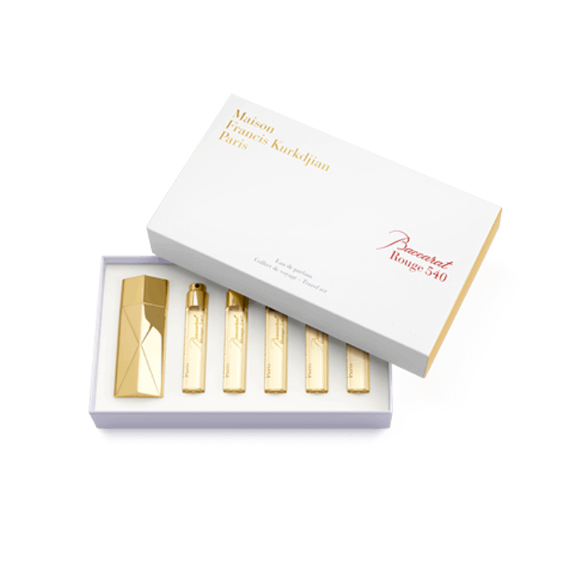 商品Maison Francis Kurkdjian|MAISON FRANCIS KURKDJIAN 弗朗西斯·库尔吉安中性旅行装香水5x11ml 「红色百家乐540」EDP浓香水 东方花香调,价格¥1770,第2张图片详细描述